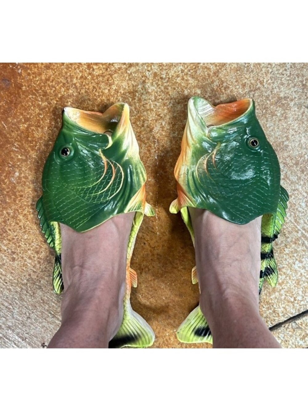 Fish slippers, Fintastic slippers, unisex, non slip, beach, pool